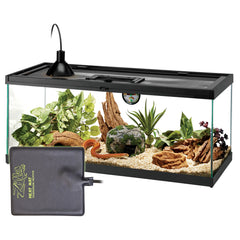 Terrarium Heat Mat for Reptiles, Black, Mini, 1-5 Gallon, 4 Watt