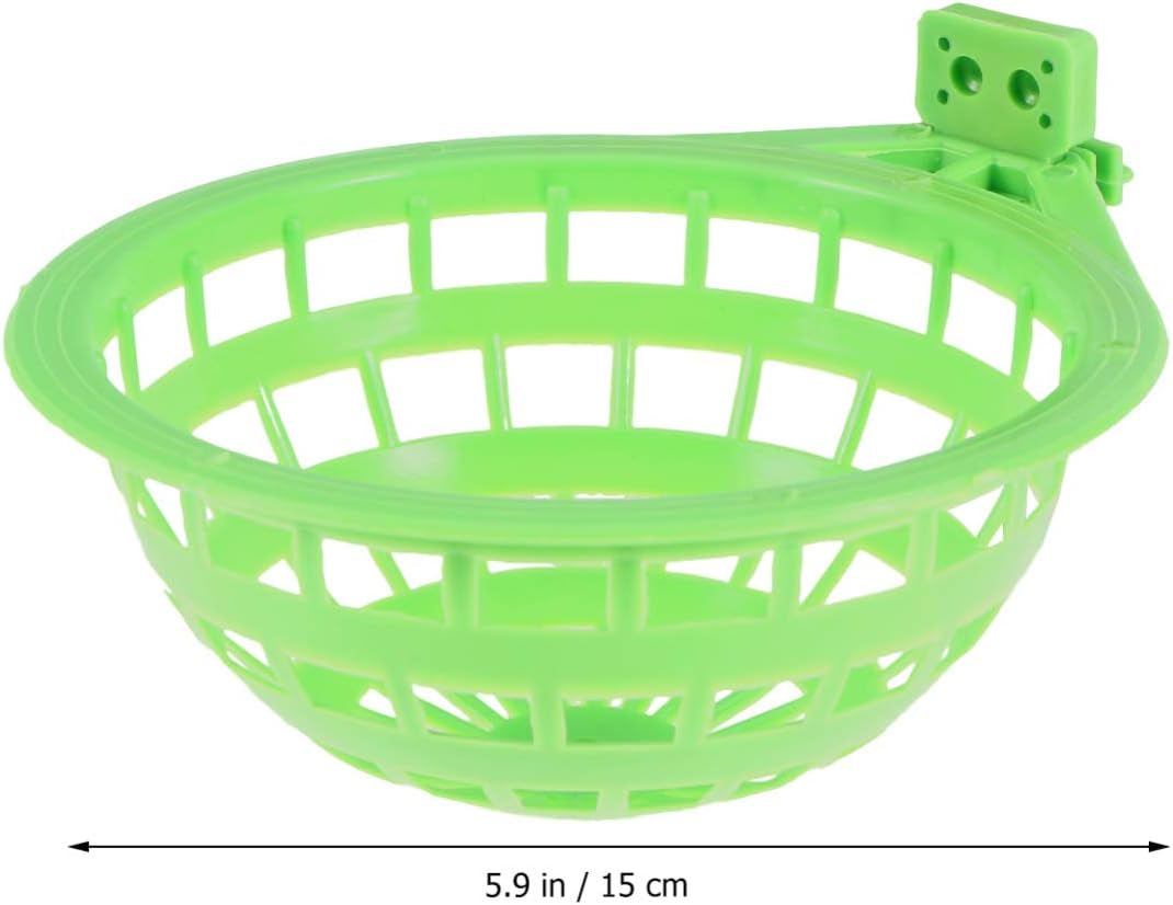 Plastic Canary 3Pcs Nest-Bird Nest Plastic Hollow Hanging Cage Eggs Hatching Tool Pan Finch Parrot Canary Pigeon Hanging Nest Bowl