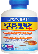 STRESS COAT Aquarium Water Conditioner 16-Ounce Bottle