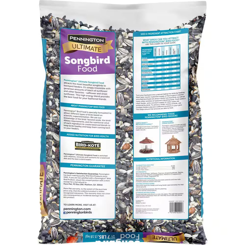 Ultimate 7 Lb. Songbird Blend Bird Seed Food