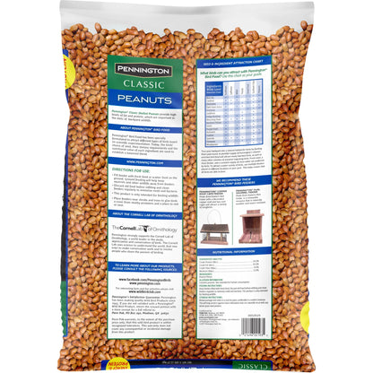 (2 Pack)  Shelled Peanuts Wildlife and Wild Bird Food, 5 Lb. Bag, 1 Pack, Dry