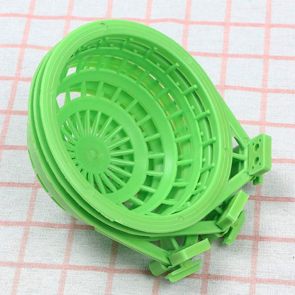 Plastic Canary 3Pcs Nest-Bird Nest Plastic Hollow Hanging Cage Eggs Hatching Tool Pan Finch Parrot Canary Pigeon Hanging Nest Bowl