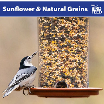 Sunflower & Natural Grains Wild Bird Feed, 5 Lb